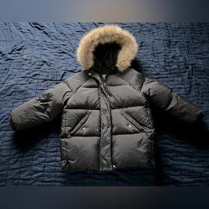 ZARA Puffer Jacket (black - size 4-5 girls)